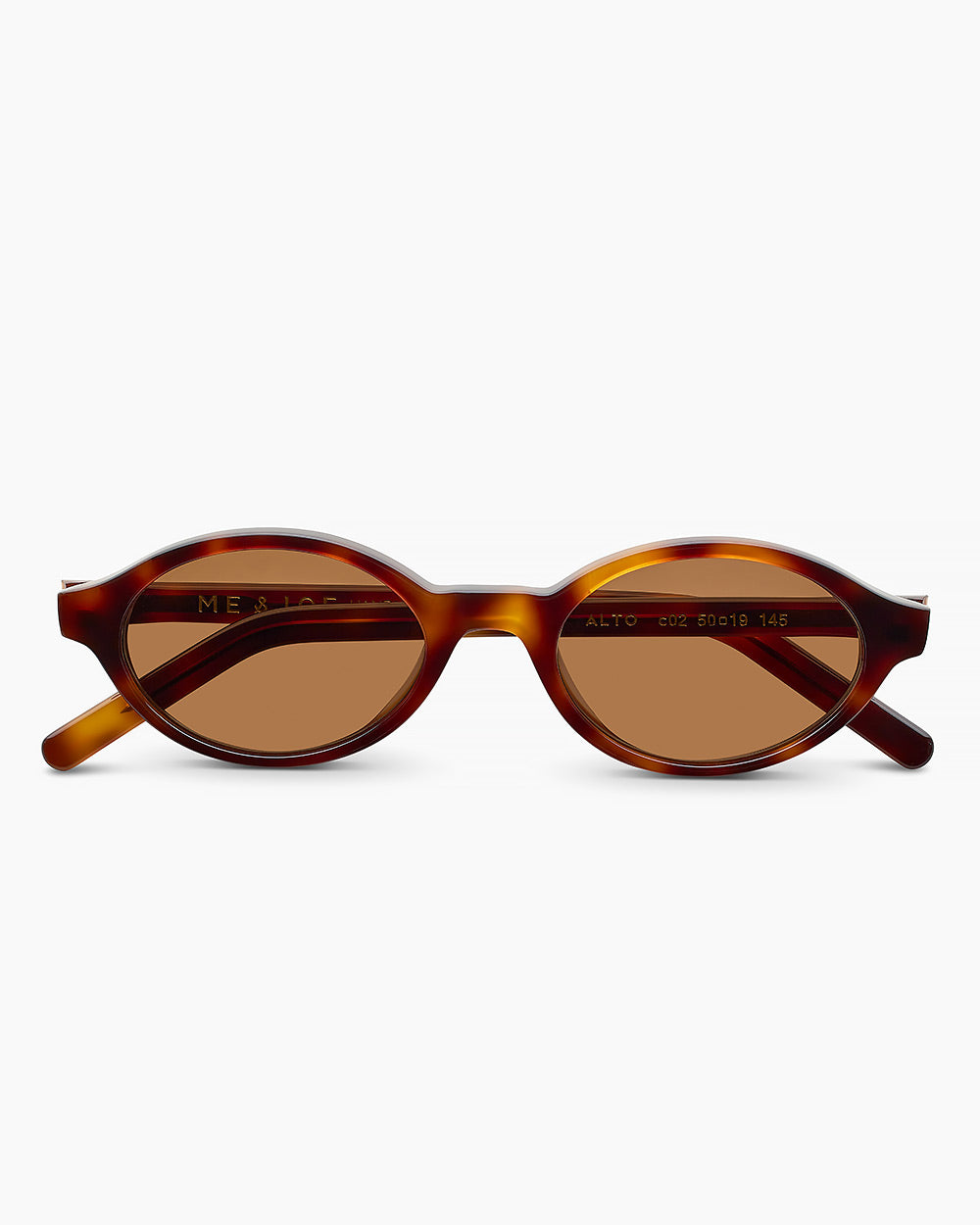 ME & JOE Alto tortoise sunglasses – front view