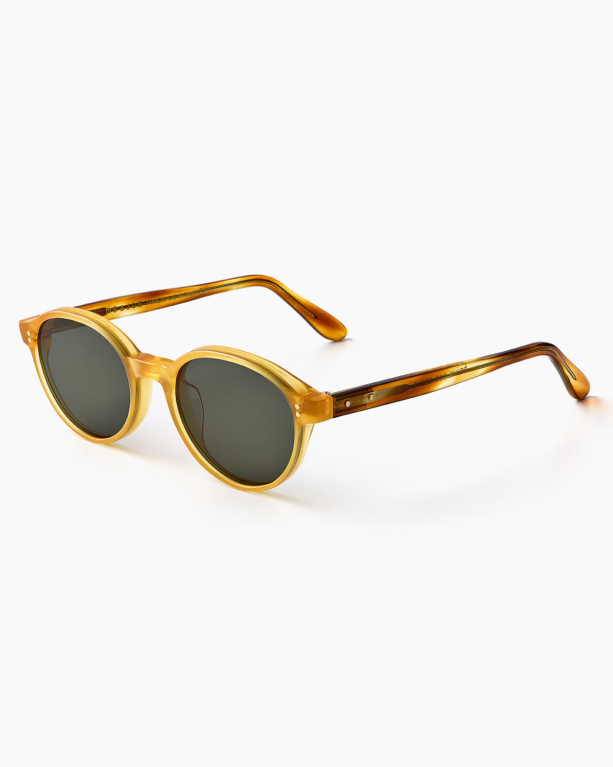 ME & JOE Bowie honey sunglasses – three quarter view