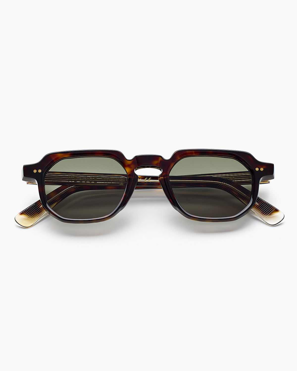 ME & JOE Kubik tortoise sunglasses – front view
