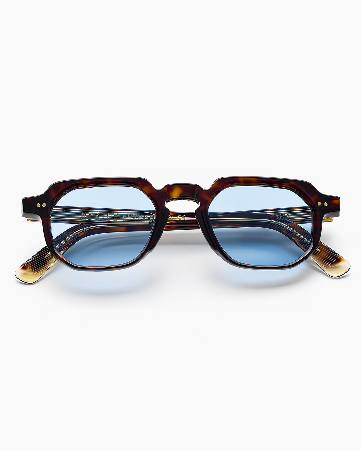 ME & JOE Kubik tortoise sunglasses – front view