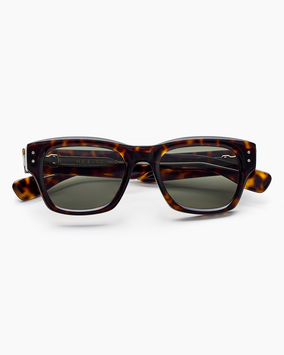 ME & JOE Nolan tortoise sunglasses – front view