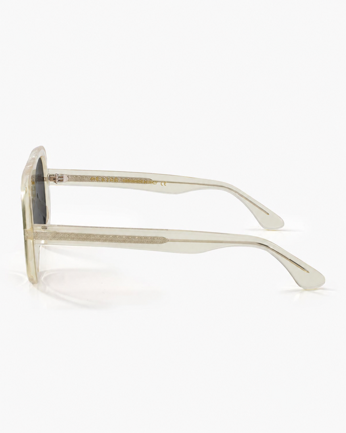 ME & JOE Riviera crystal champagne sunglasses-side view