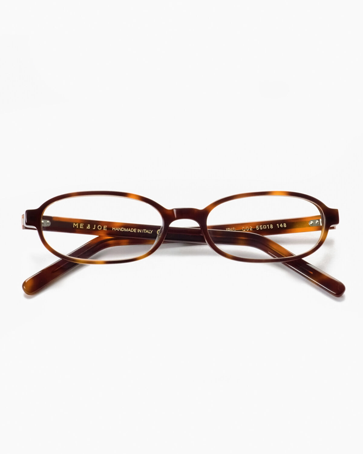 ME & JOE Iris tortoise optical glasses – front view
