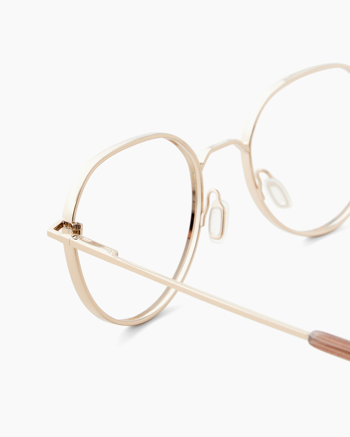 OPTICAL-WOMEN-MEN-UNISEX-LENNON-ROSEGOLD-TEMPLE |ROSE GOLD