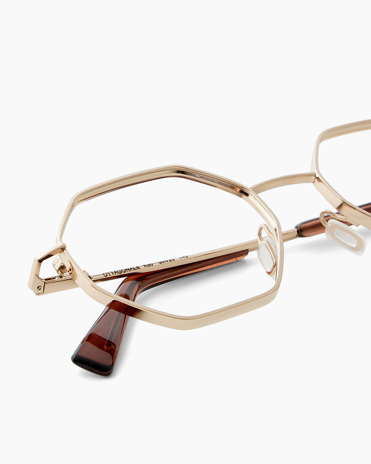OPTICAL-WOMEN-MEN-UNISEX-OTTAGONALE-GOLD-DETAIL |GOLD