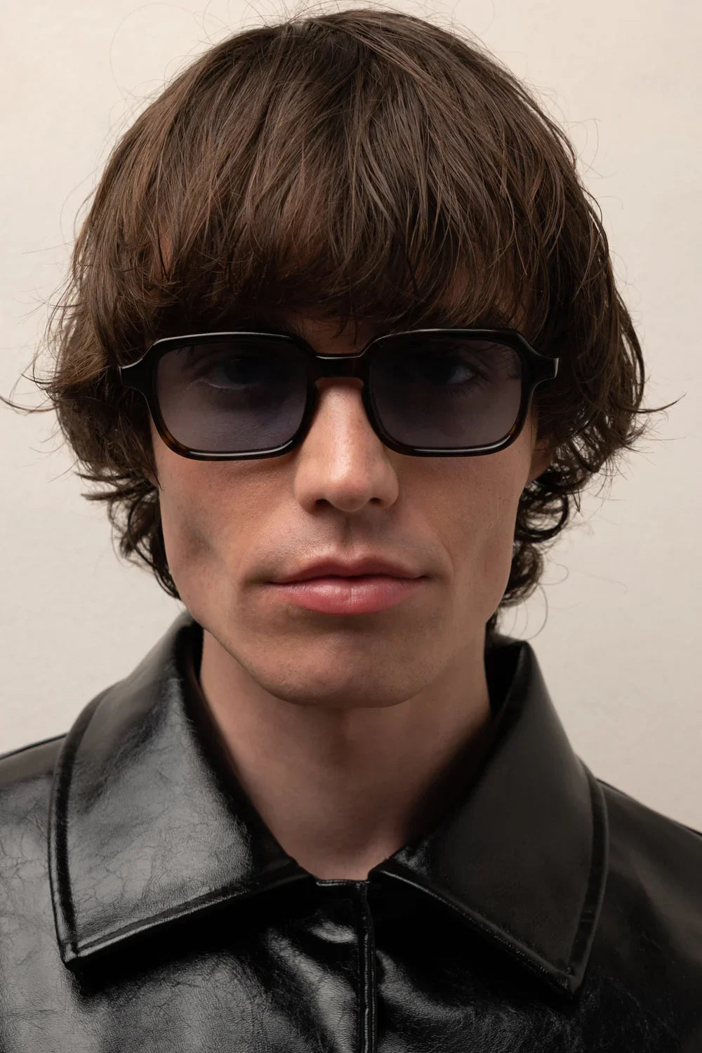 SUNGLASSES-MEN-UNISEX-CUSTOMLENSES-BLUEJEAN-DUKE-TORTOISE-FRONT |TORTOISE CUSTOM LENSES-BLUE JEAN