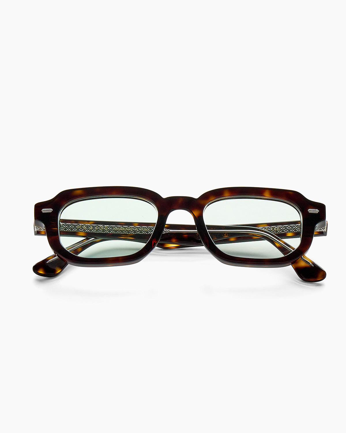 SUNGLASSES-WOMEN-MEN-UNISEX-DRAKE-TORTOISE-CUSTOMLENSES-AVOCADO-FRONT |TORTOISE CUSTOM LENSES-AVOCADO-