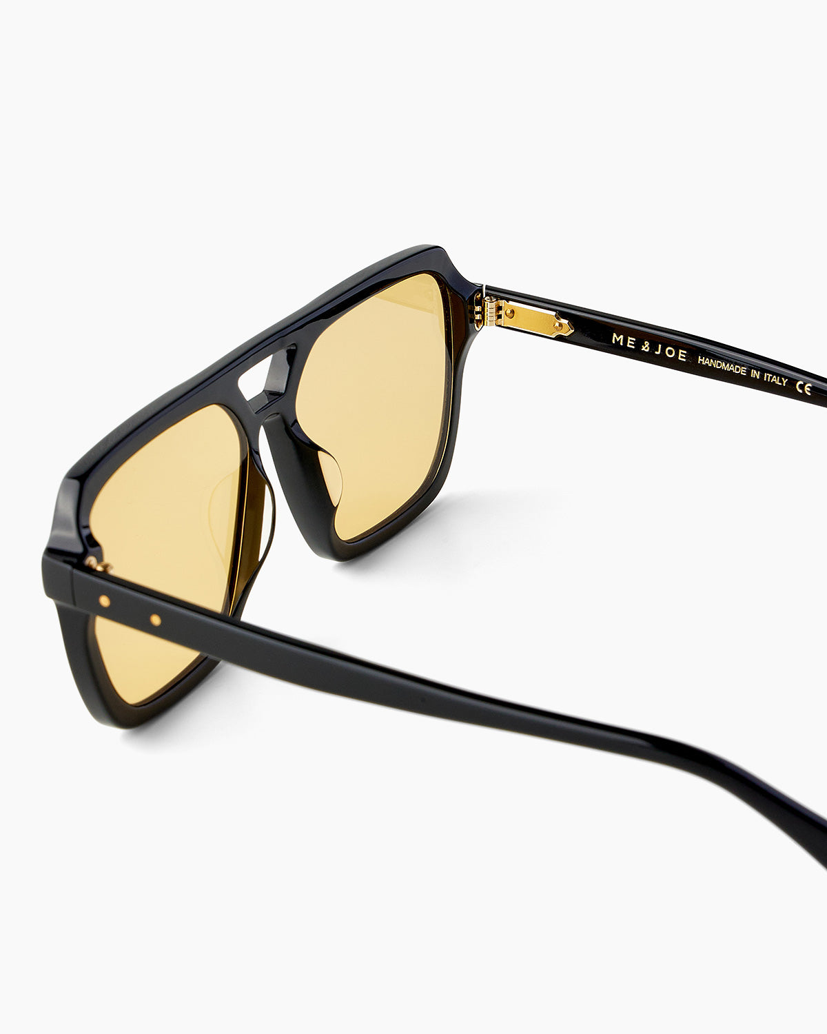 SUNGLASSES-WOMEN-MEN-UNISEX-MADISON-BLACK-CUSTOMLENSES-PINA COLADA-TEMPLE |BLACK CUSTOM LENSES-PINA COLADA
