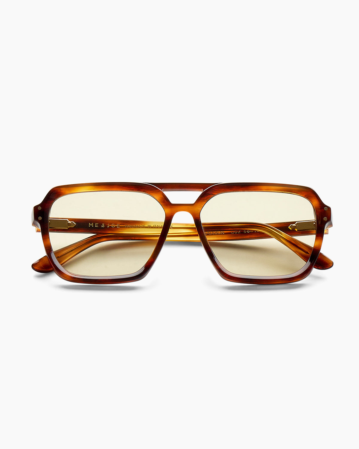 SUNGLASSES-WOMEN-MEN-UNISEX-MADISON-HAVANA-CUSTOMLENSES-SAND-FRONT- |HAVANA CUSTOM LENSES-SAND