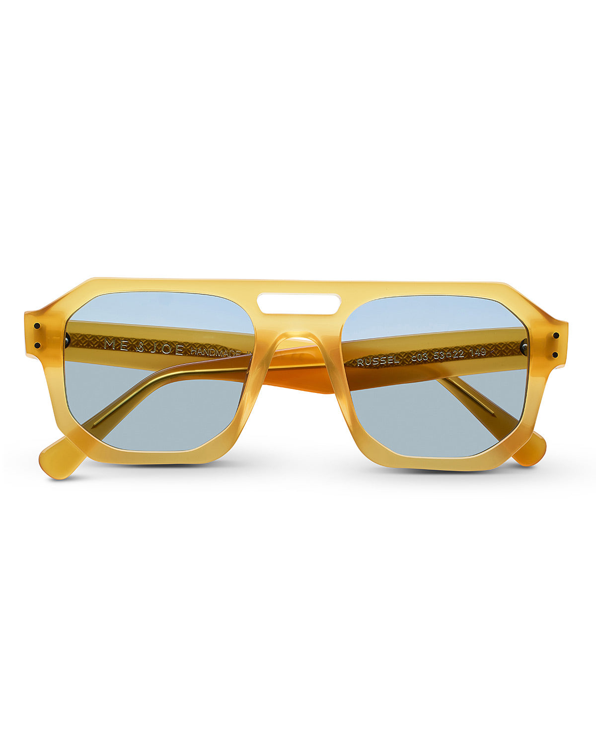SUNGLASSES-WOMEN-MEN-UNISEX-RUSSEL-HONEY-CUSTOMLENSES-BLUE JEAN-FRONT|HONEY CUSTOM LENSES-BLUE JEAN