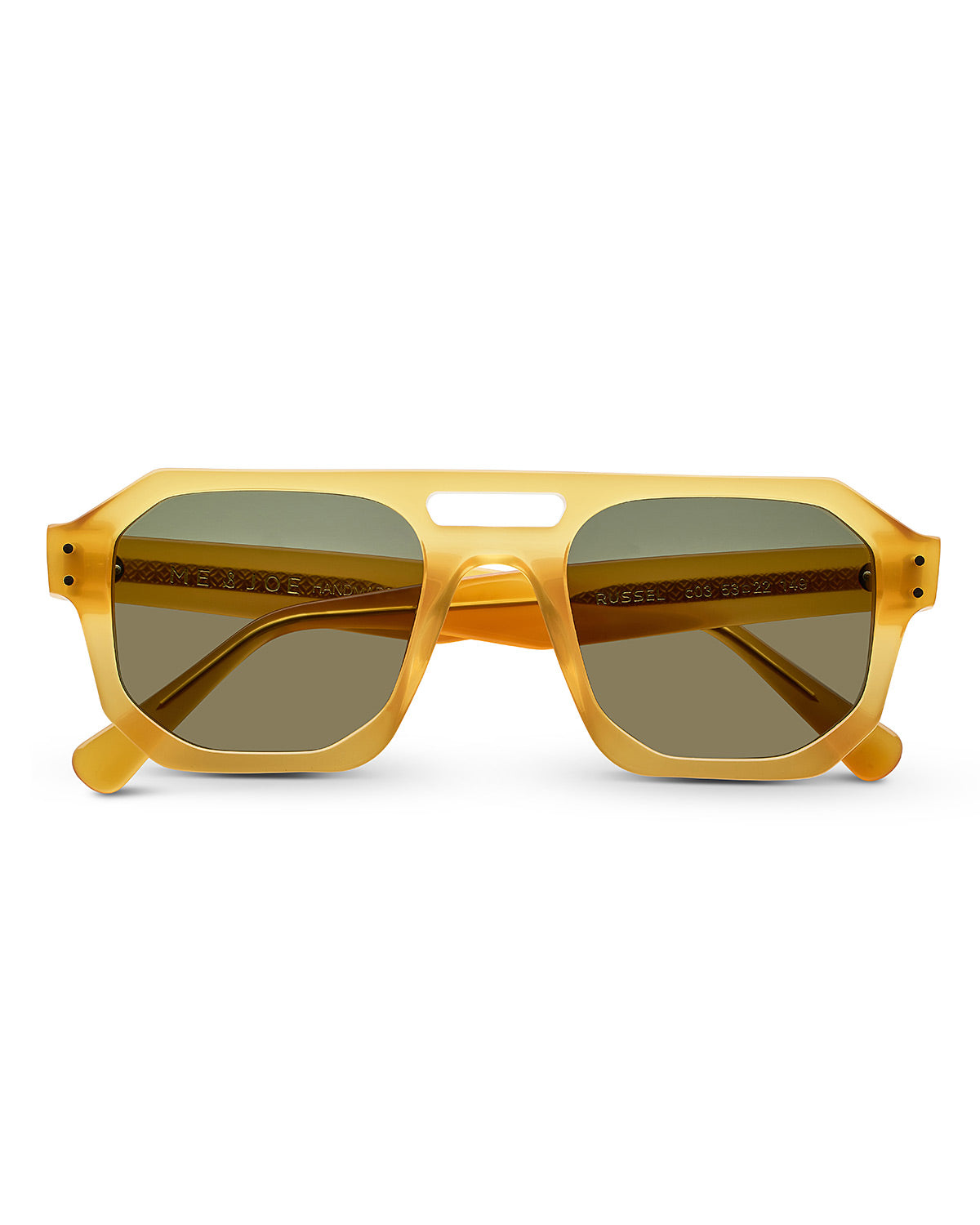 SUNGLASSES-WOMEN-MEN-UNISEX-RUSSEL-HONEY-FRONT |HONEY
