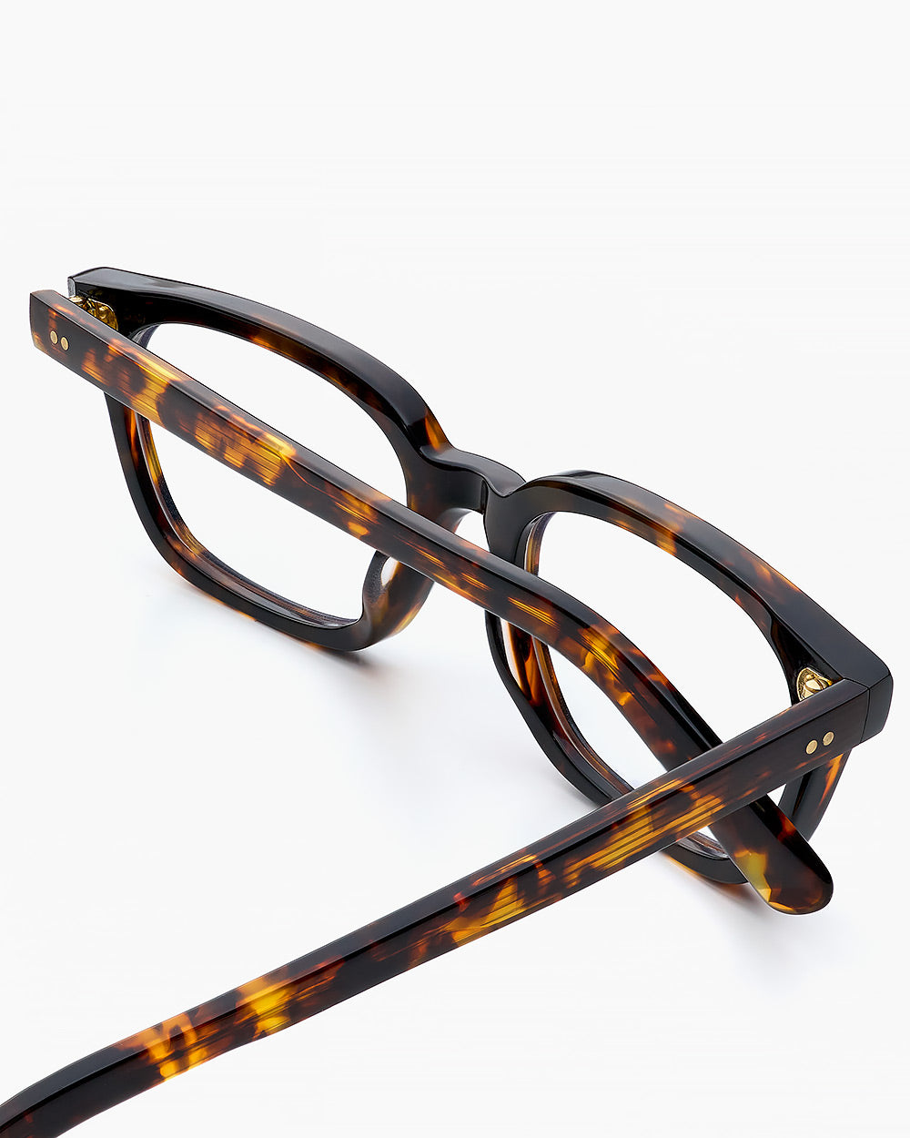 ME & JOE Alba spiced tortoise optical glasses – angled view