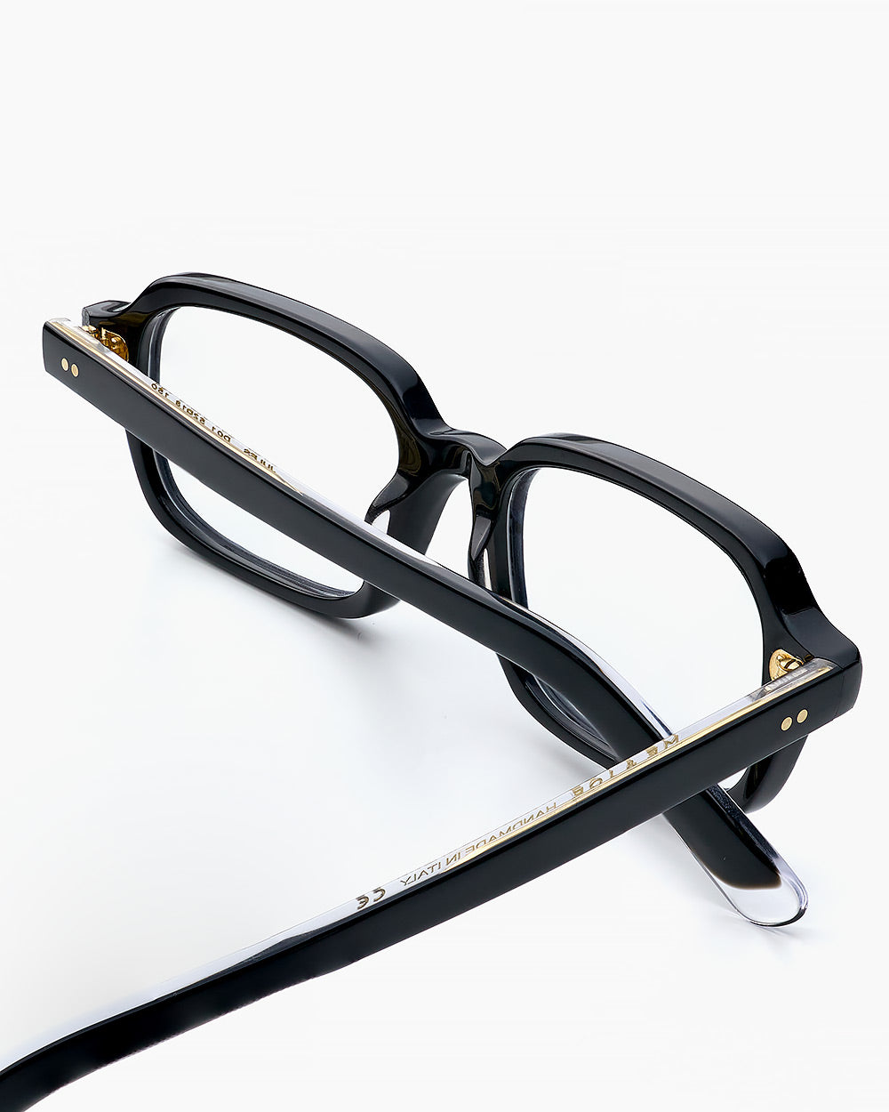 ME & JOE Jules black optical glasses – detail view