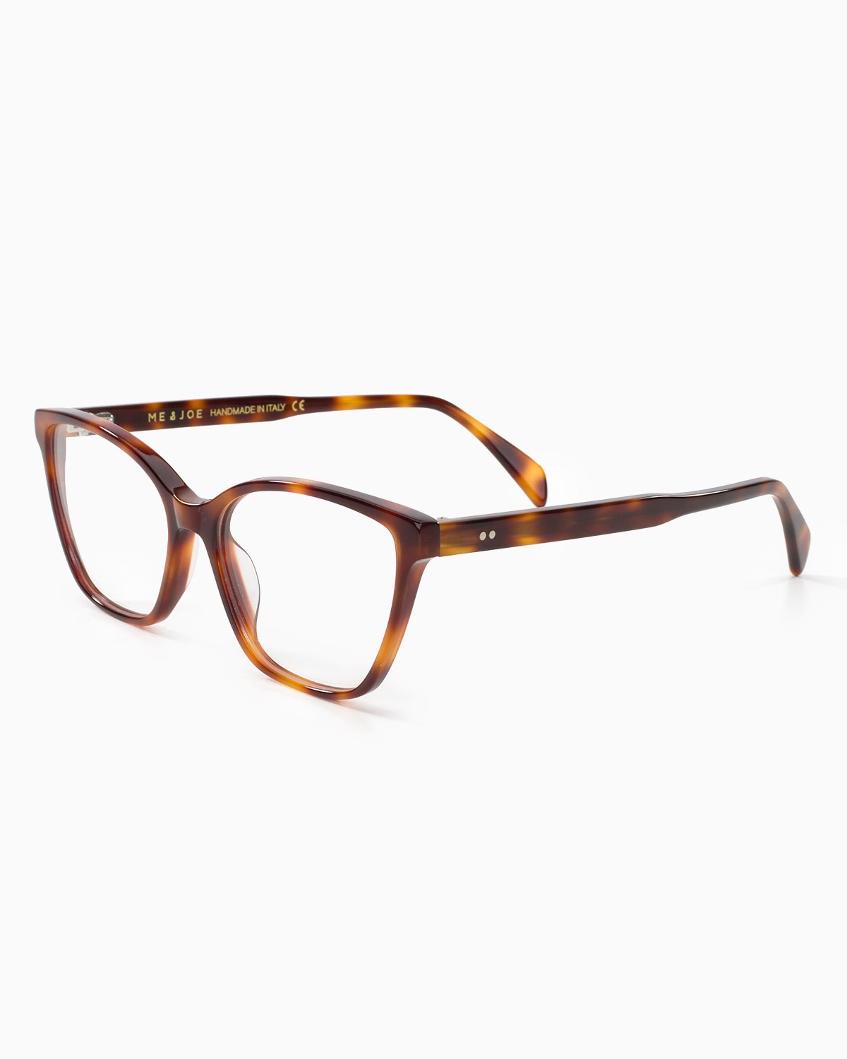ME & JOE Amelie tortoise optical glasses -front three-quarter view