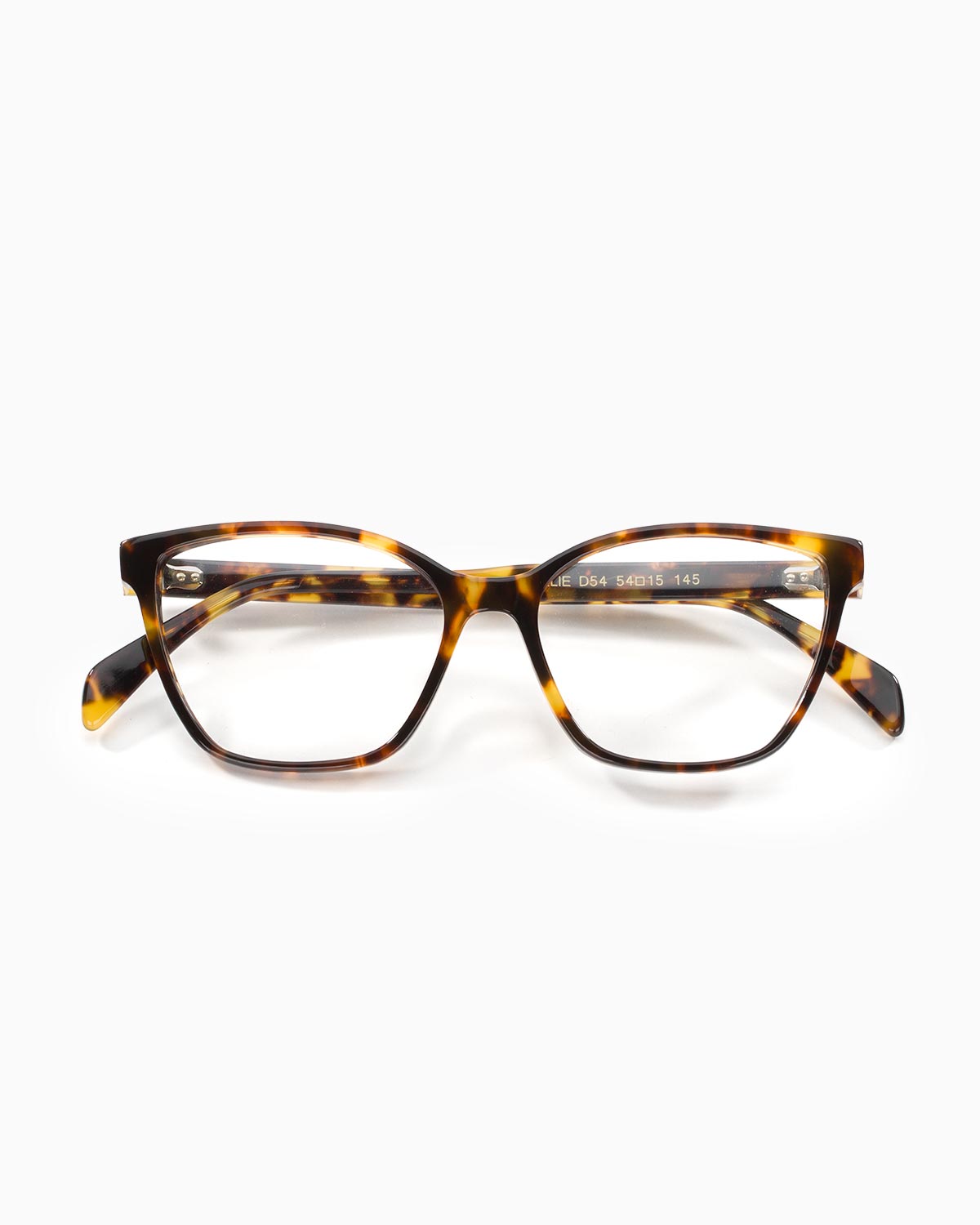 ME & JOE Amelie spiced tortoise optical glasses -front view