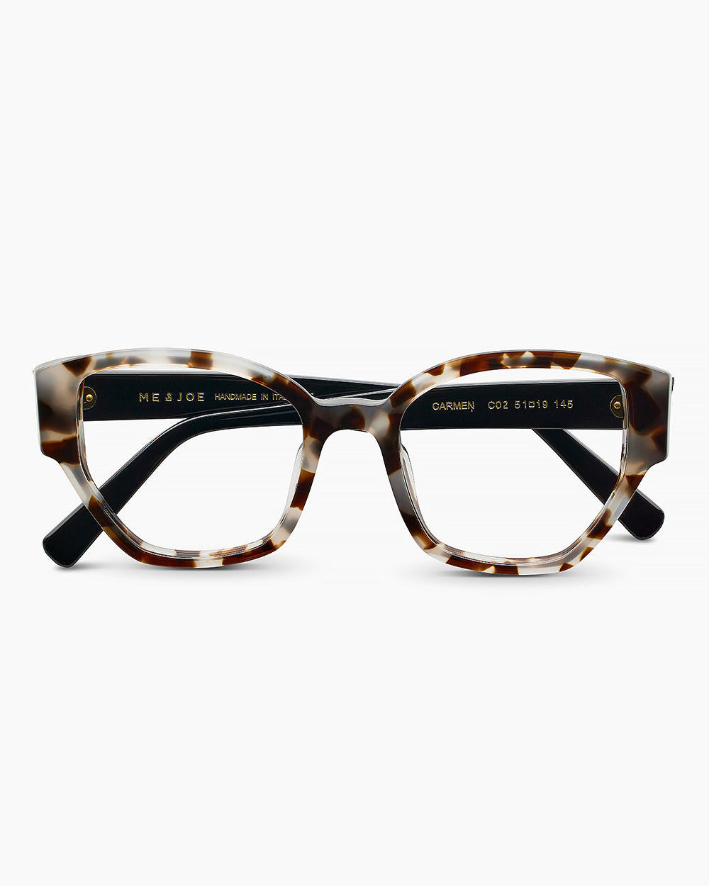 ME & JOE Carmen stracciatella optical glasses