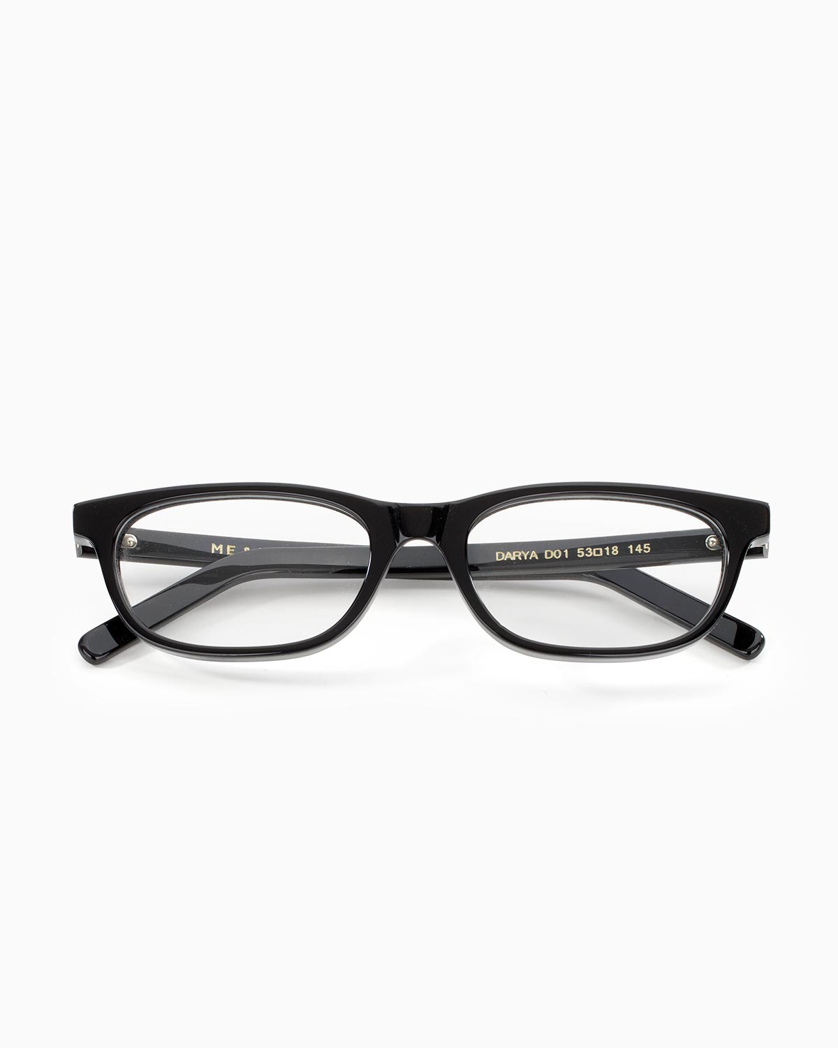 ME & JOE Darya black optical glasses – front view
