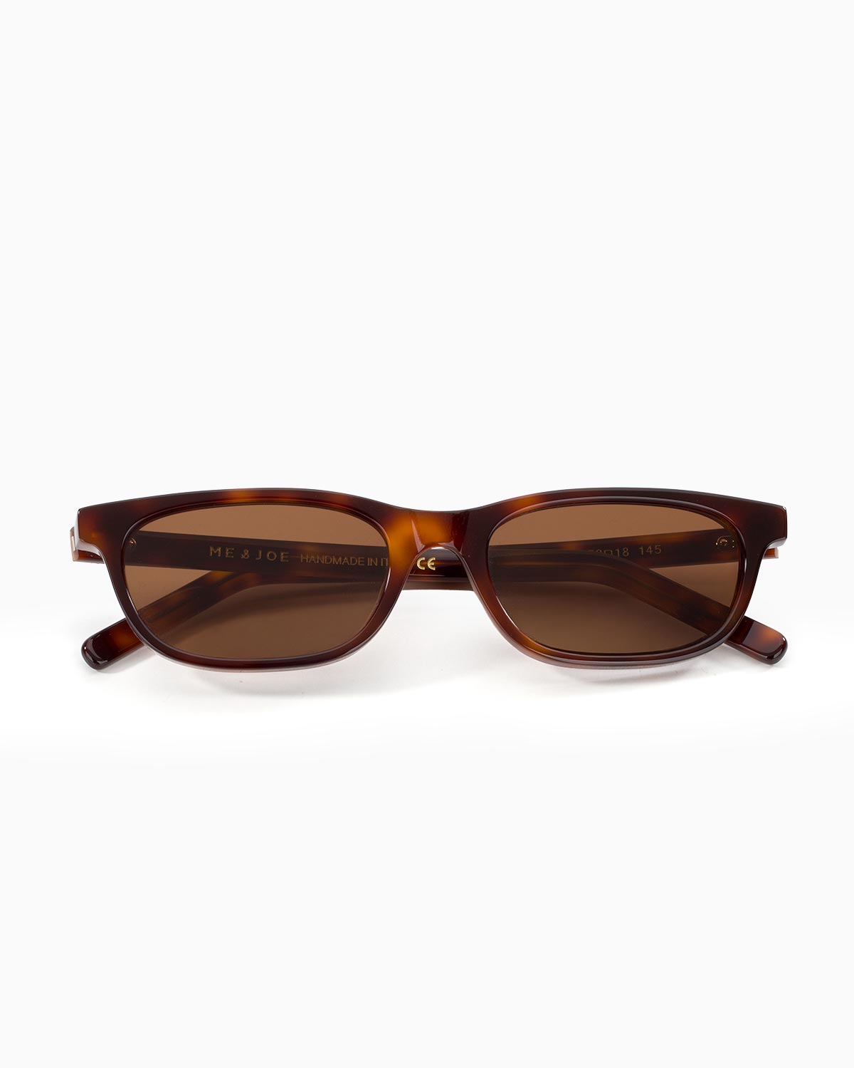 ME & JOE Darya tortoise sunglasses – front view