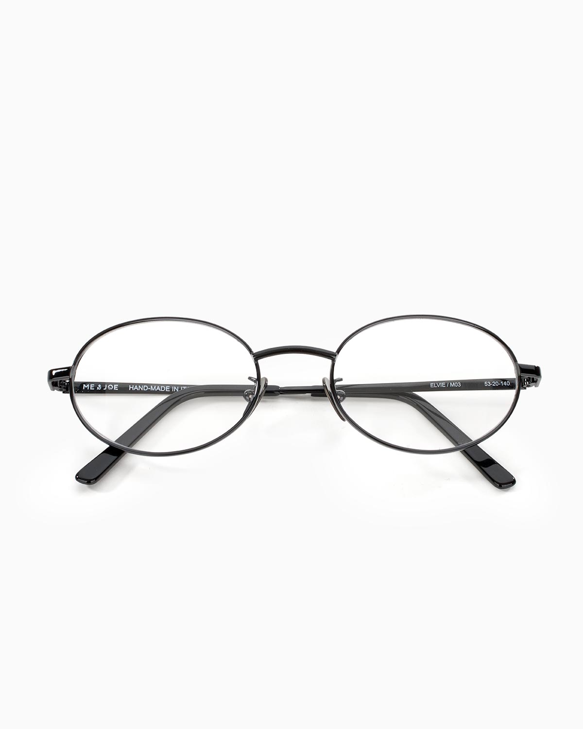 ME & JOE Elvie black optical glasses – front view
