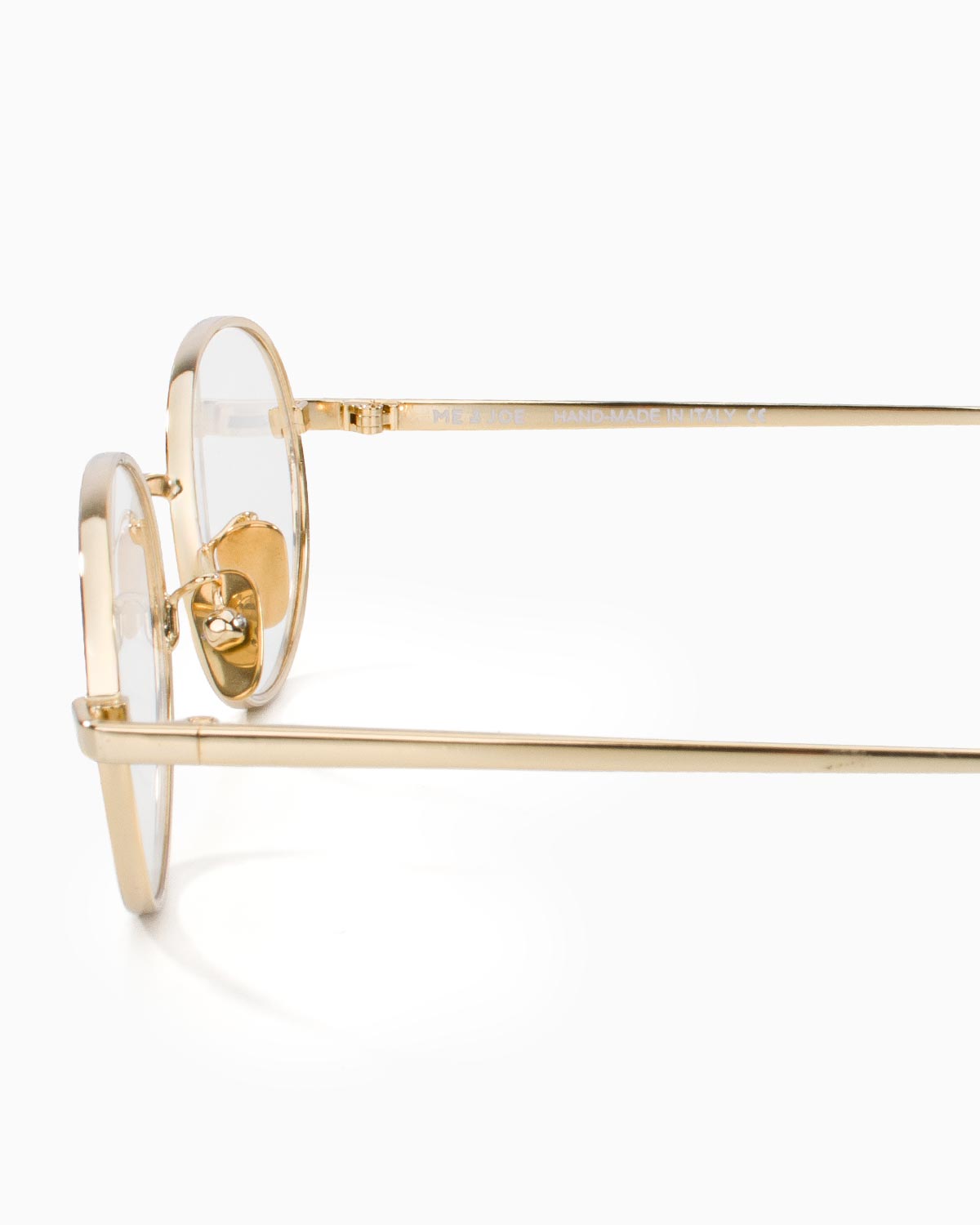 ME & JOE Elvie gold optical glasses – side view
