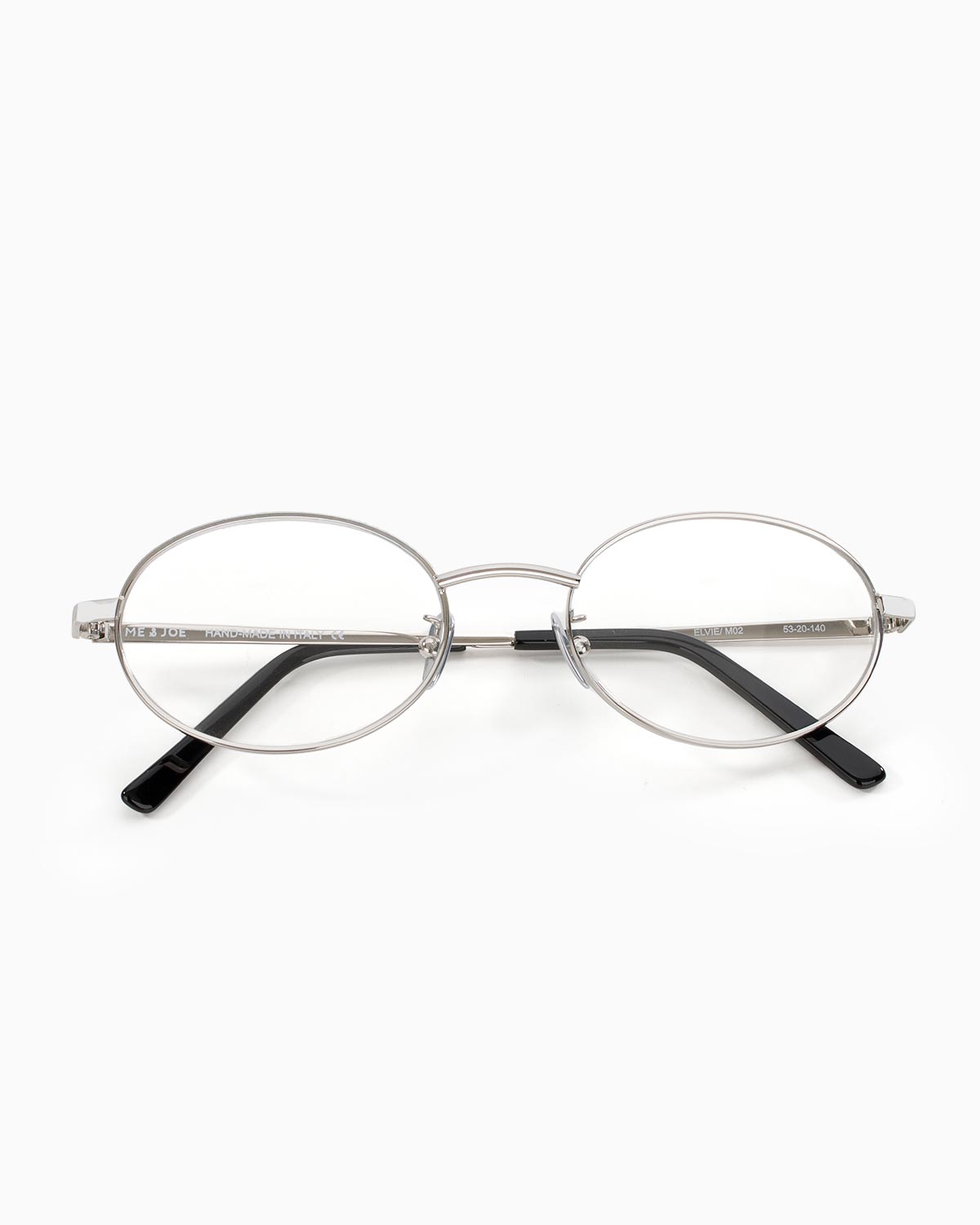 ME & JOE Elvie silver optical glasses – front view