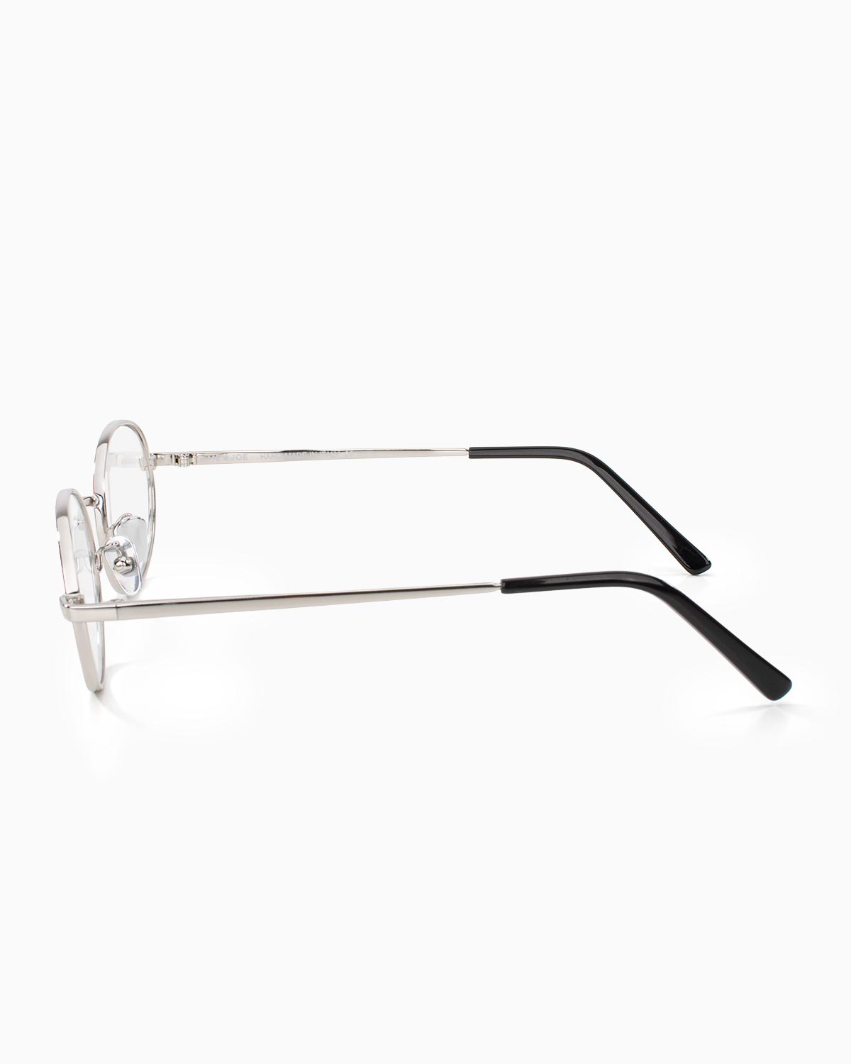 ME & JOE Elvie silver optical glasses – side view