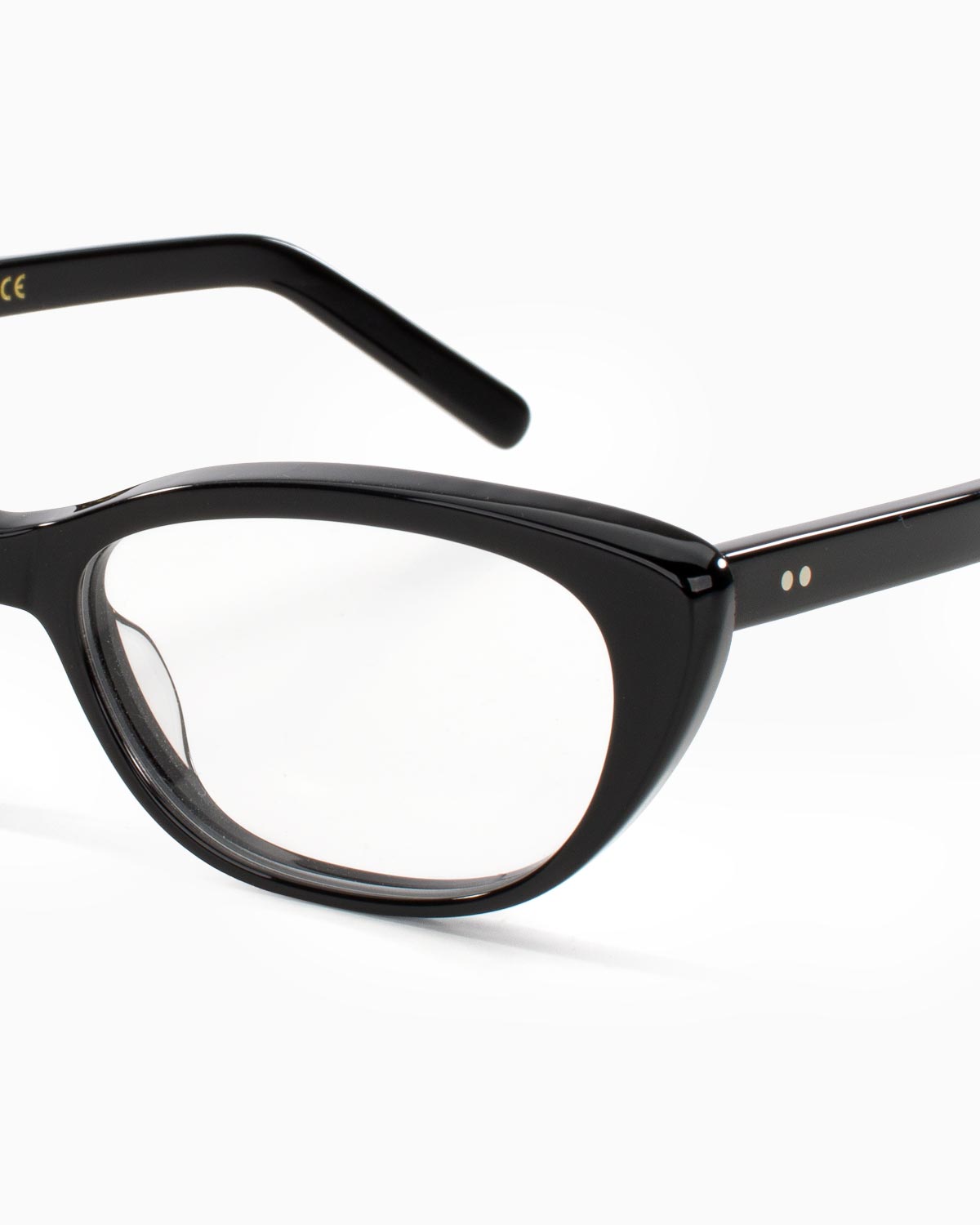 ME & JOE Emily black optical glasses – detail view