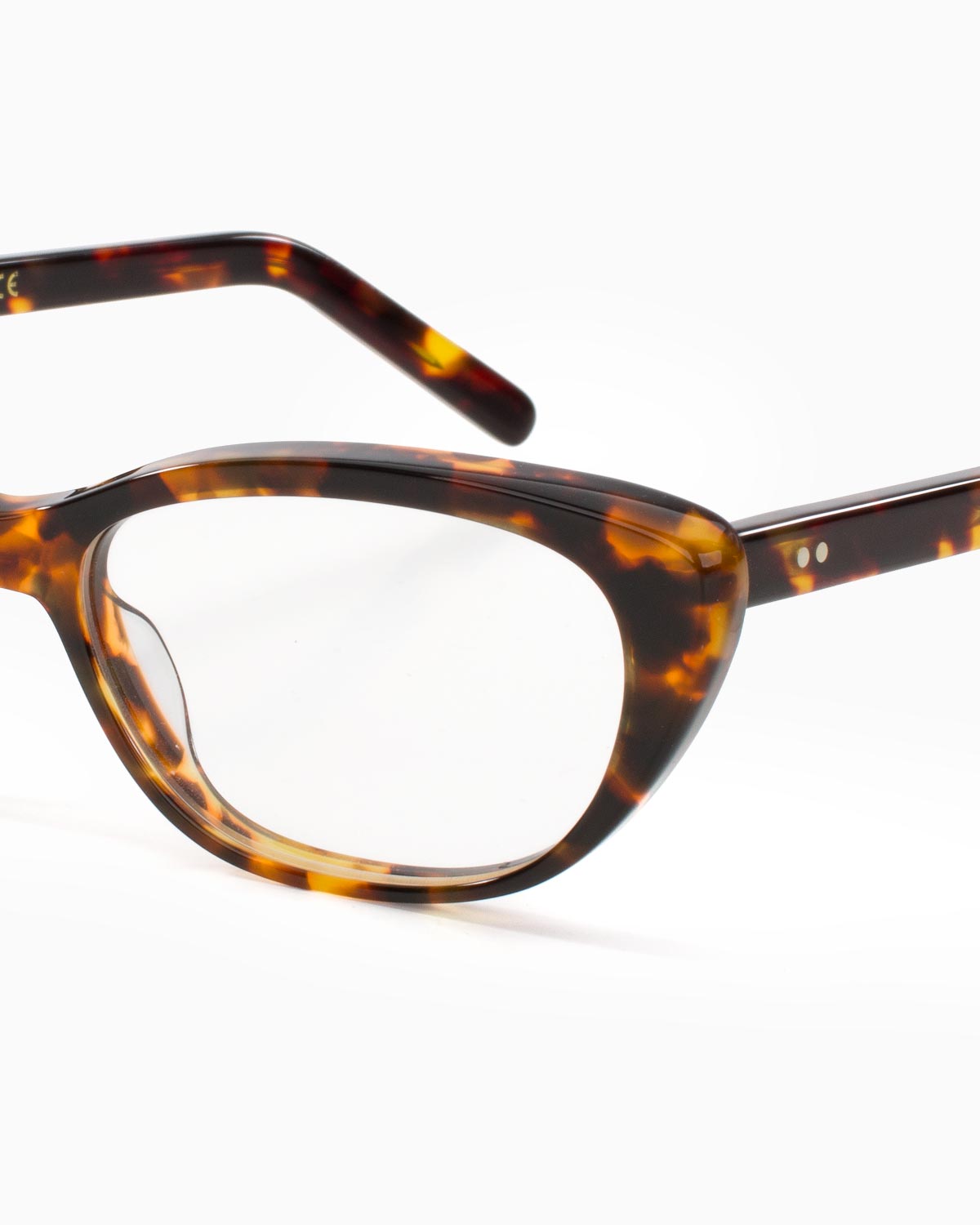 ME & JOE Emily spiced tortoise optical glasses – detail view