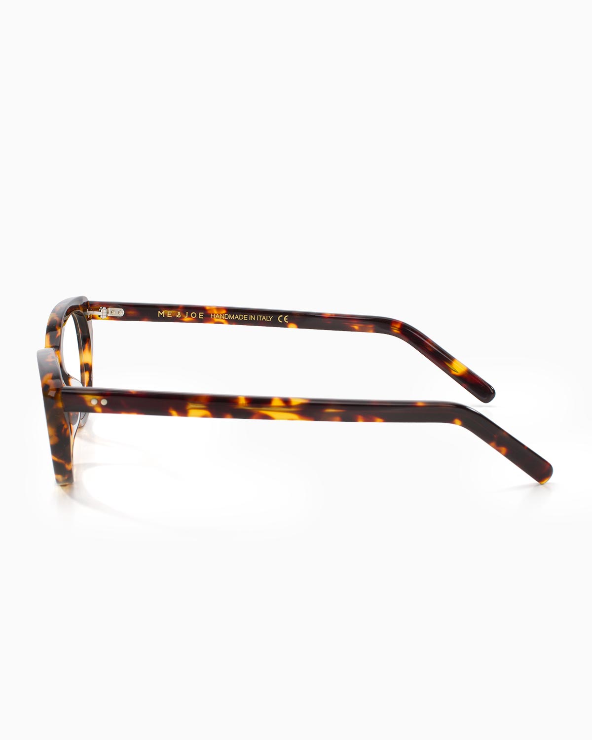 ME & JOE Emily spiced tortoise optical glasses – side view