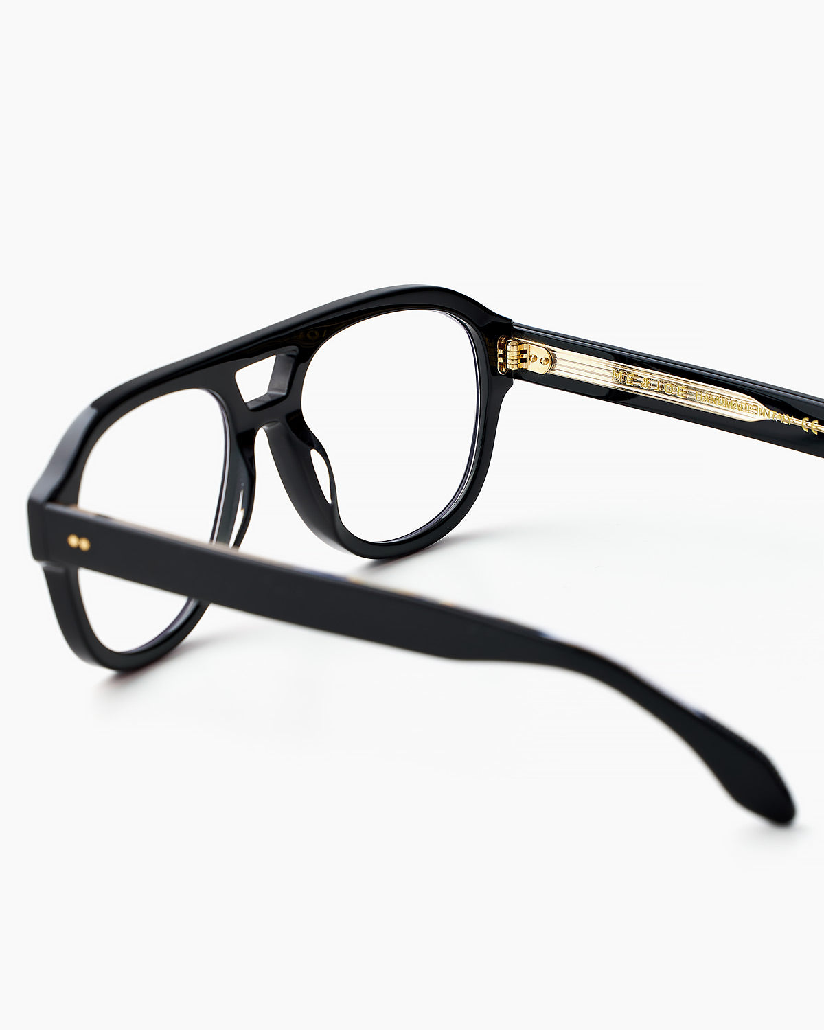 ME & JOE Ezra black optical glasses – detail view