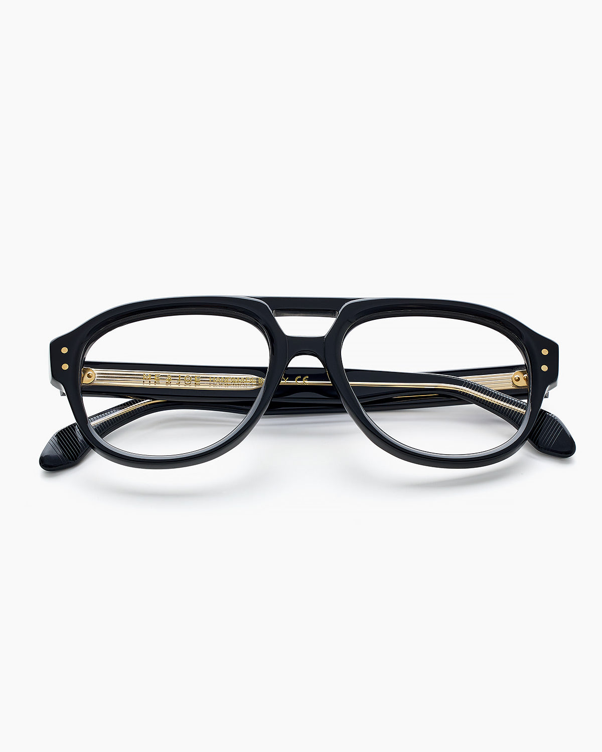 ME & JOE Ezra black optical glasses – front view