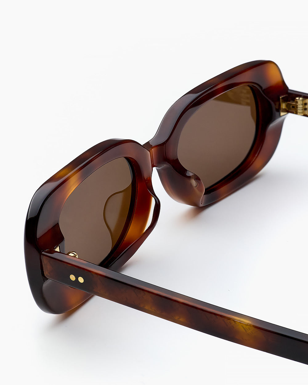 ME & JOE Gaby classic tortoise sunglasses – detail view
