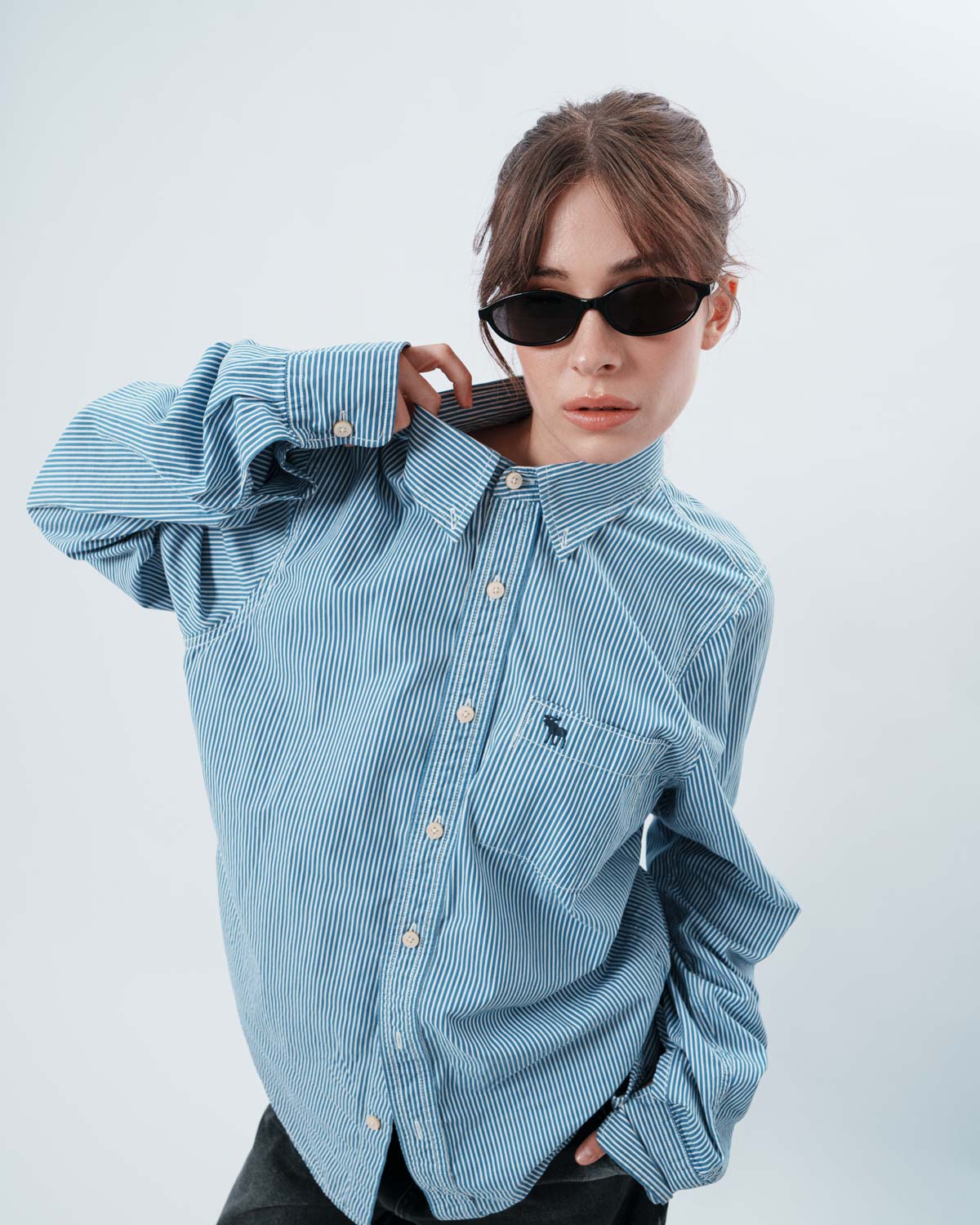 ME & JOE Ines black sunglasses – front view