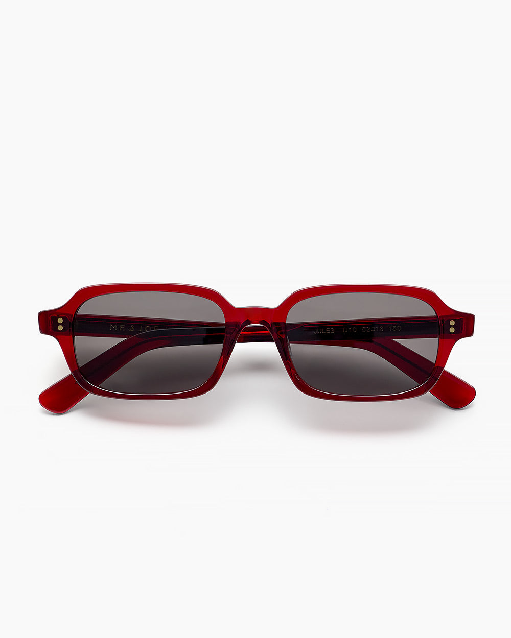 ME & JOE Jules burgundy sunglasses – front view