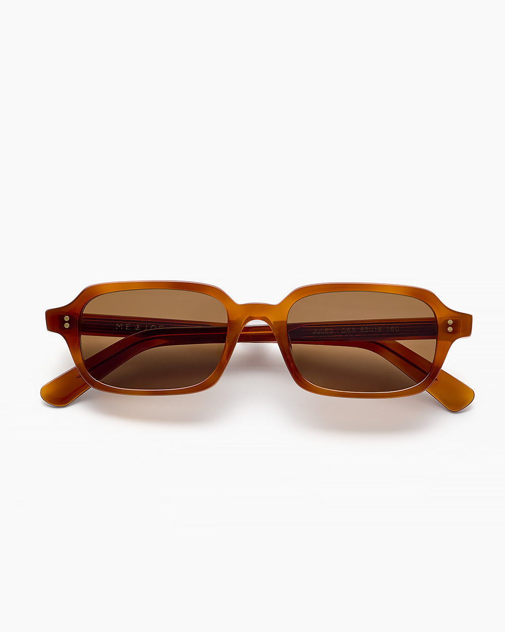 ME & JOE Jules havana sunglasses – front view