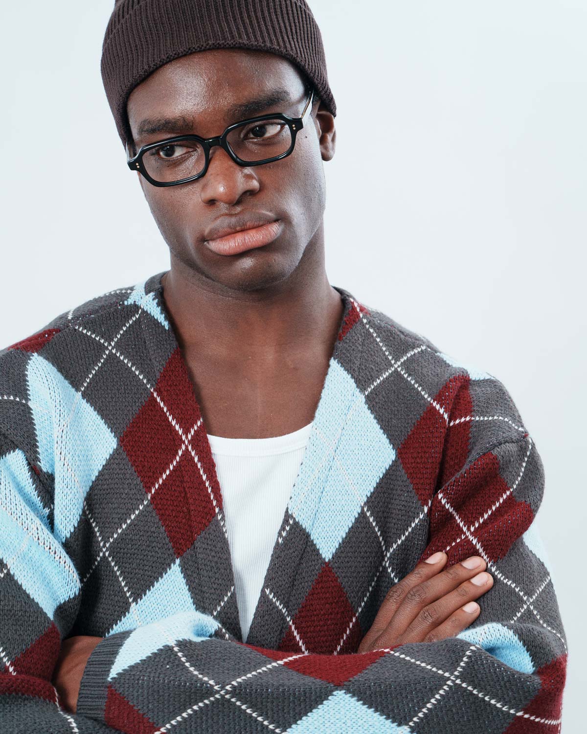 ME & JOE Jules black optical glasses – front view