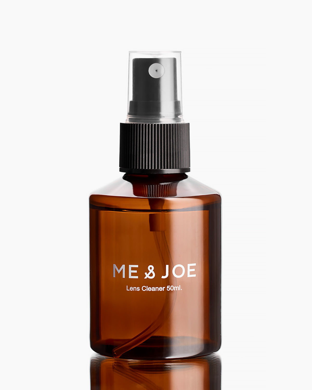 ME & JOE lens cleaning spray 50 ml in amber bottle