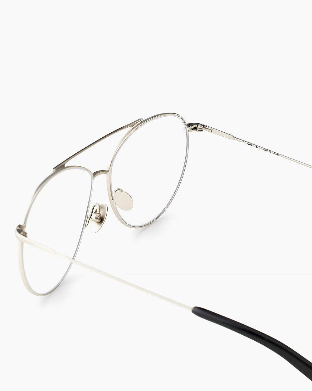 ME & JOE Lewis silver optical glasses