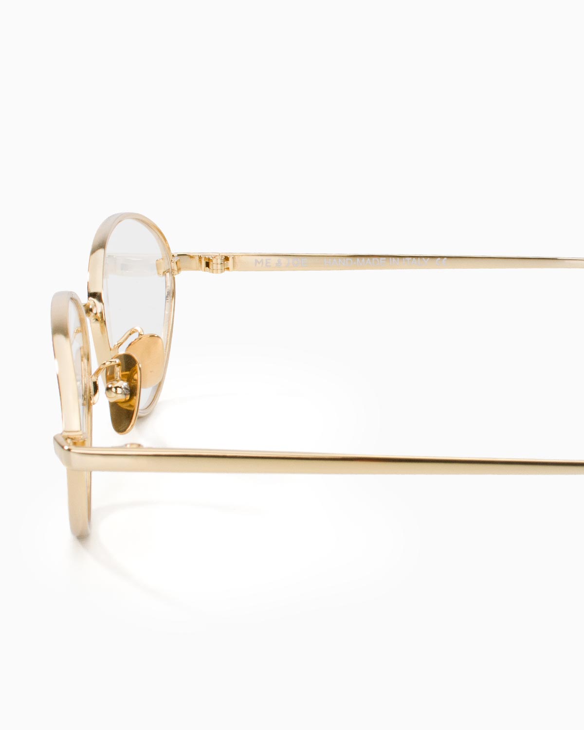 ME & JOE Lima gold optical glasses – side view