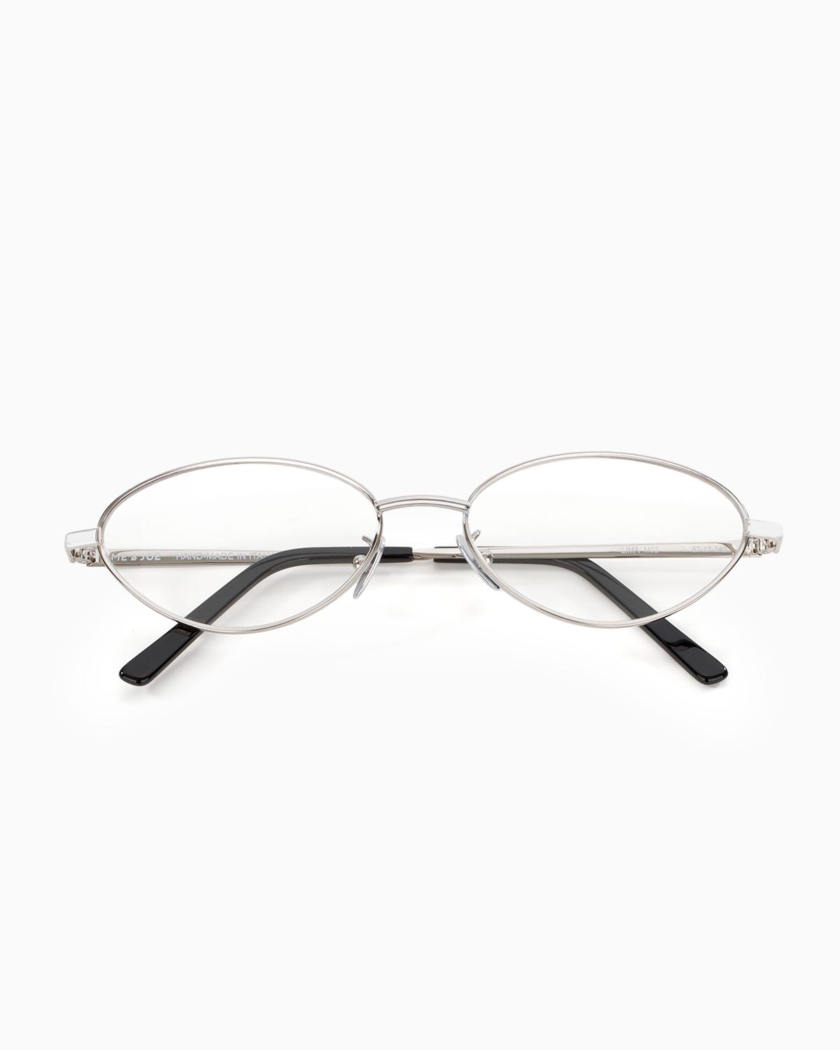 ME & JOE Lima silver optical glasses – front view