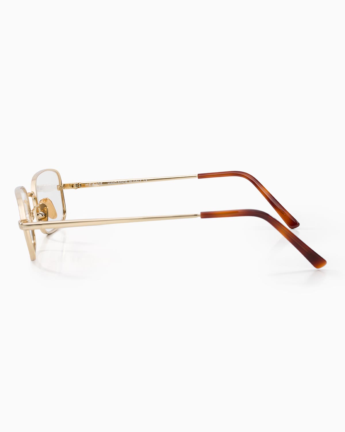 ME & JOE Luca gold optical glasses – side view