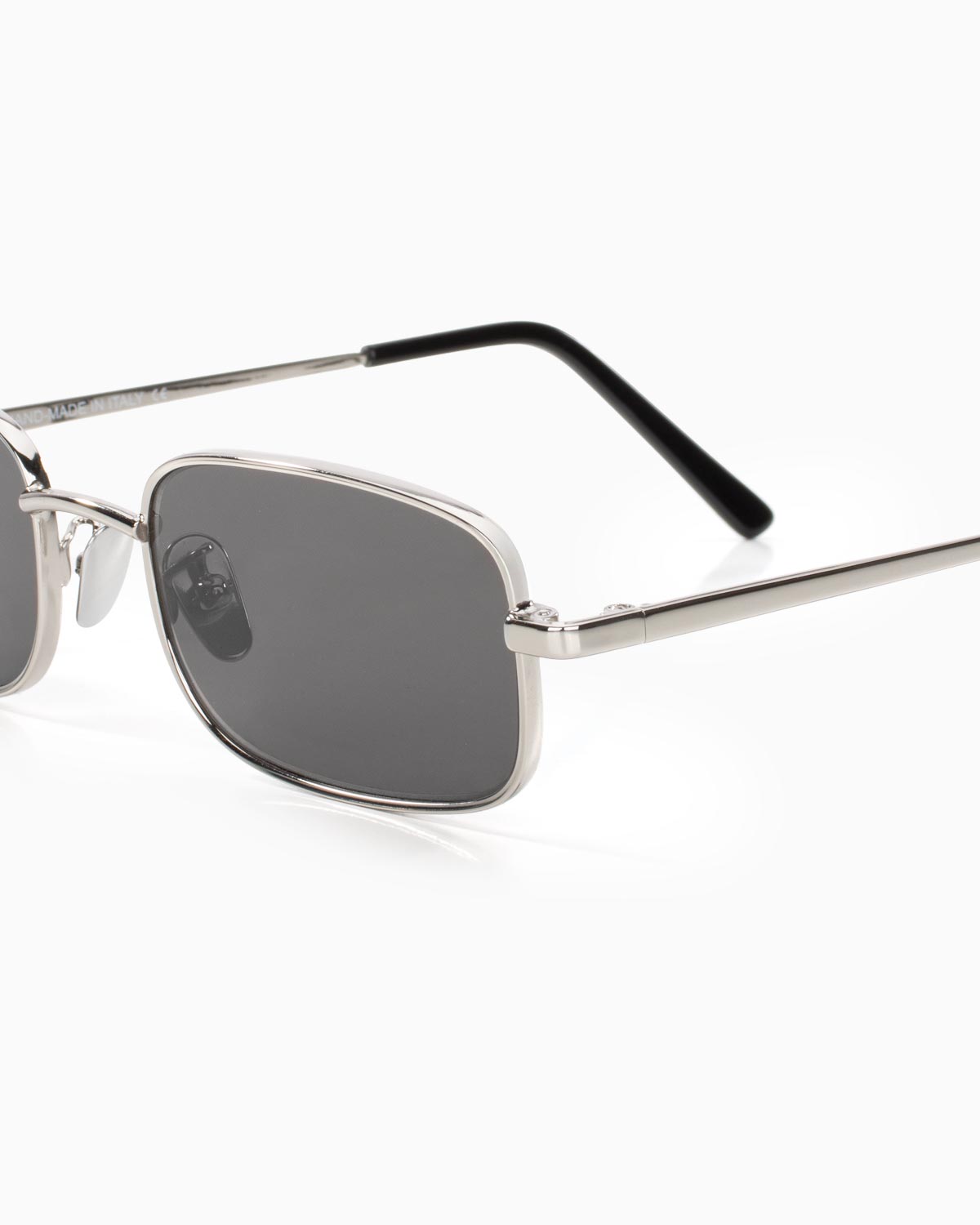 ME & JOE Luca silver sunglasses – frame detail