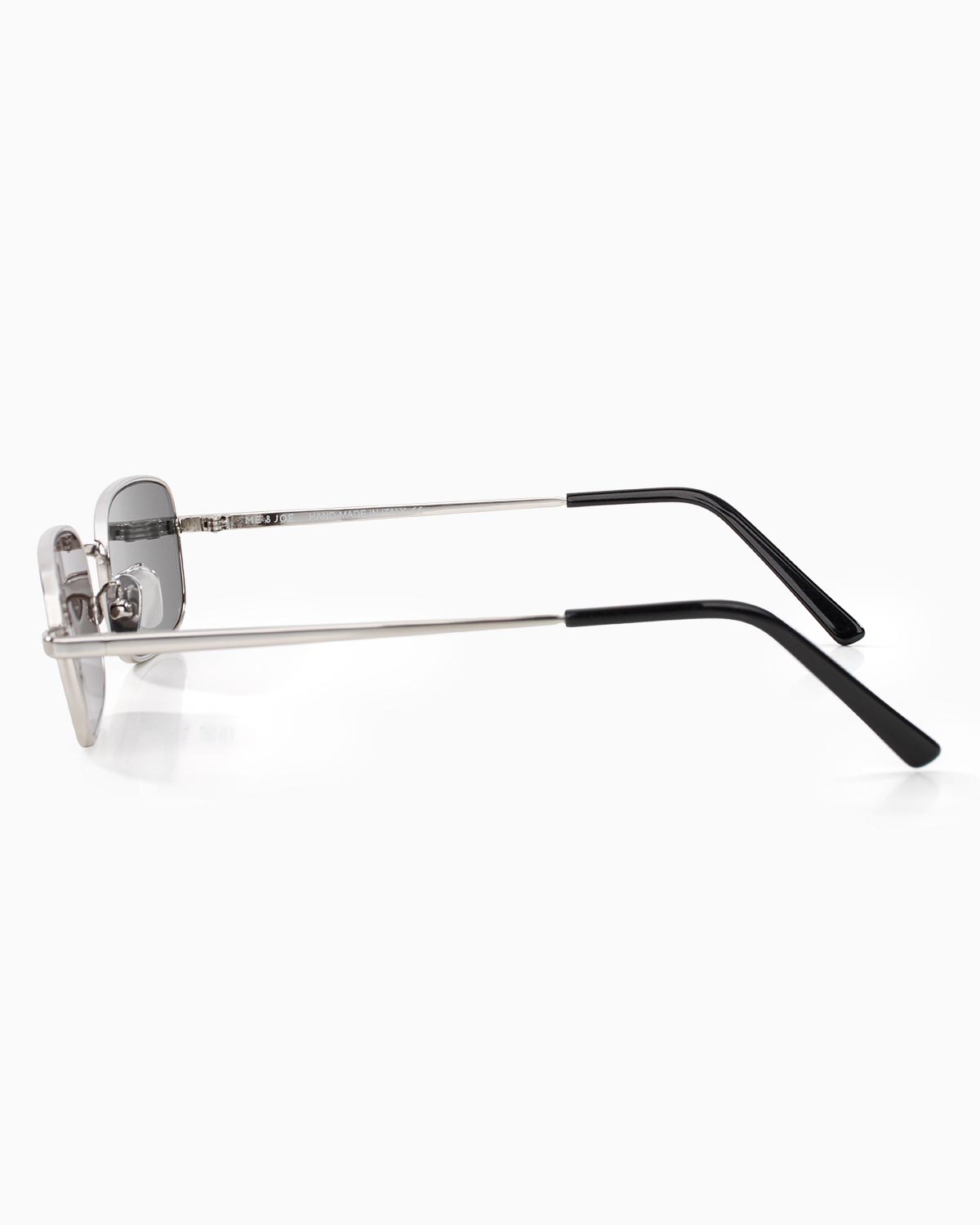 ME & JOE Luca silver sunglasses – side view