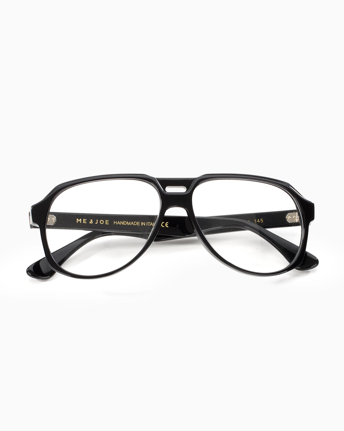 ME & JOE Maverick black optical glasses – front view