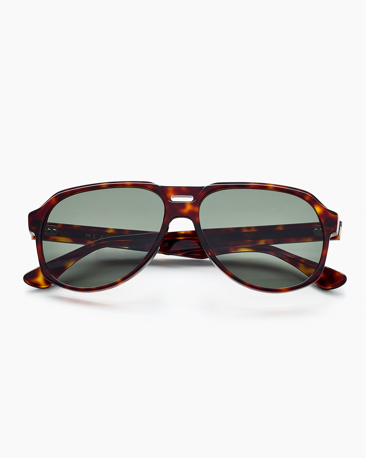 ME & JOE Maverick tortoise sunglasses – front view