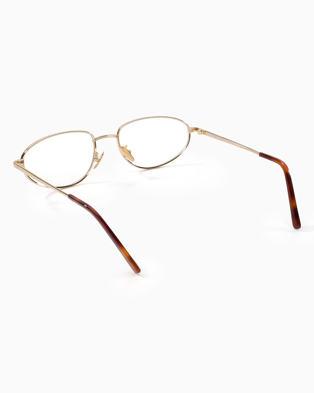 ME & JOE Noma Gold optical glasses – rear three-quarter view