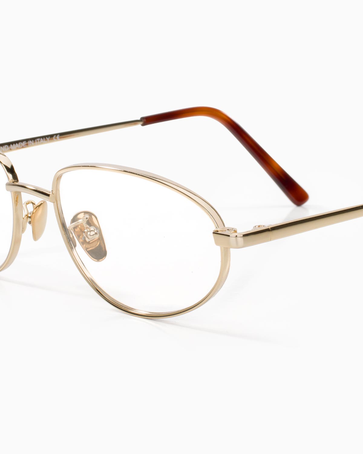 ME & JOE Noma Gold optical glasses – frame detail