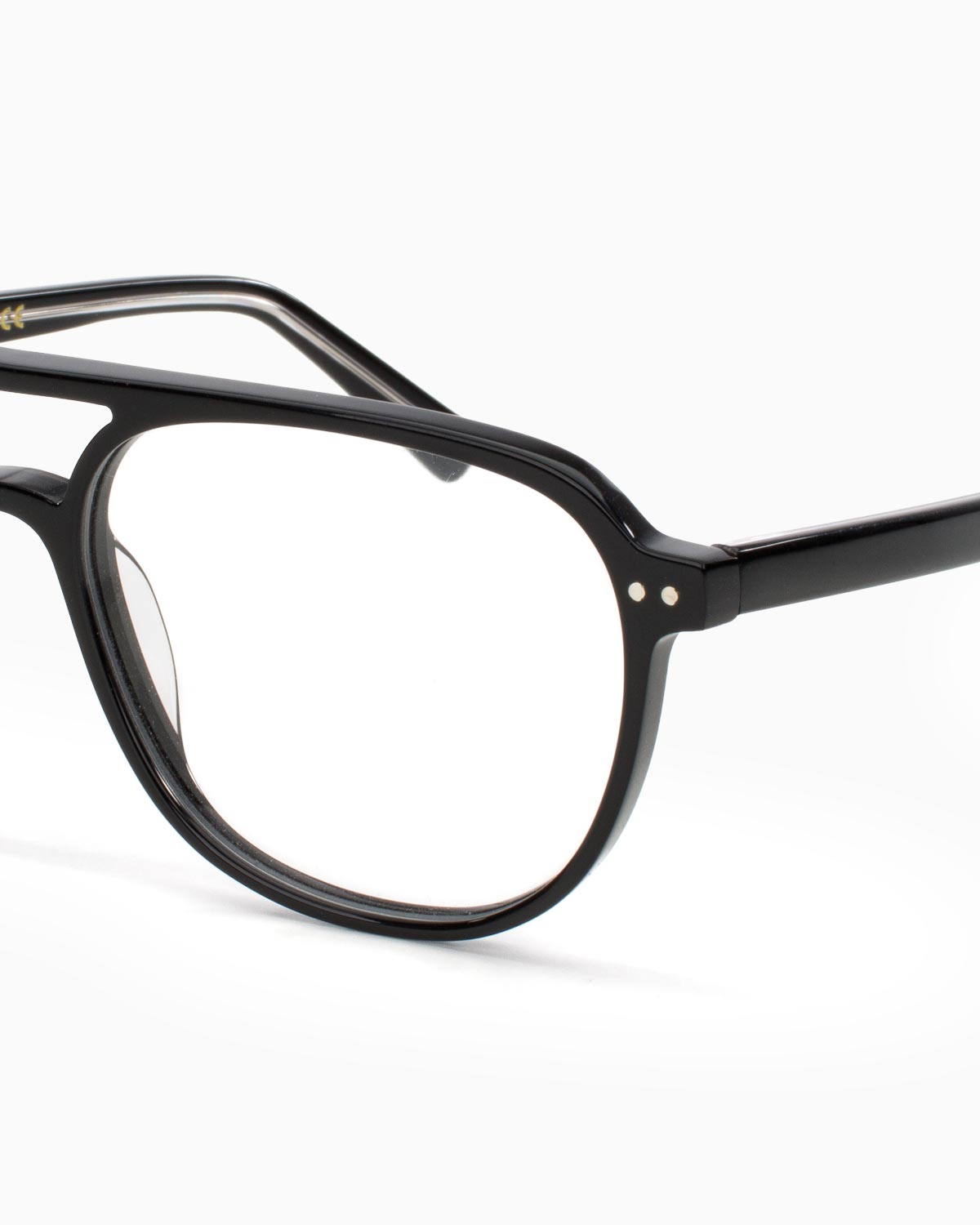 ME & JOE Rene black optical glasses – frame detail