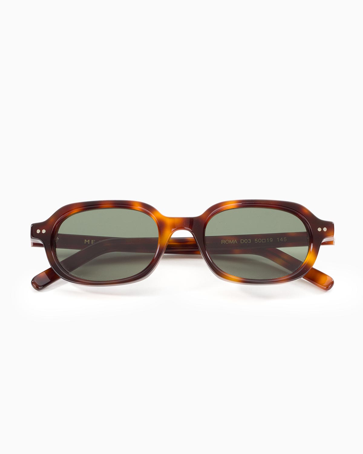 ME & JOE Roma tortoise sunglasses – front view