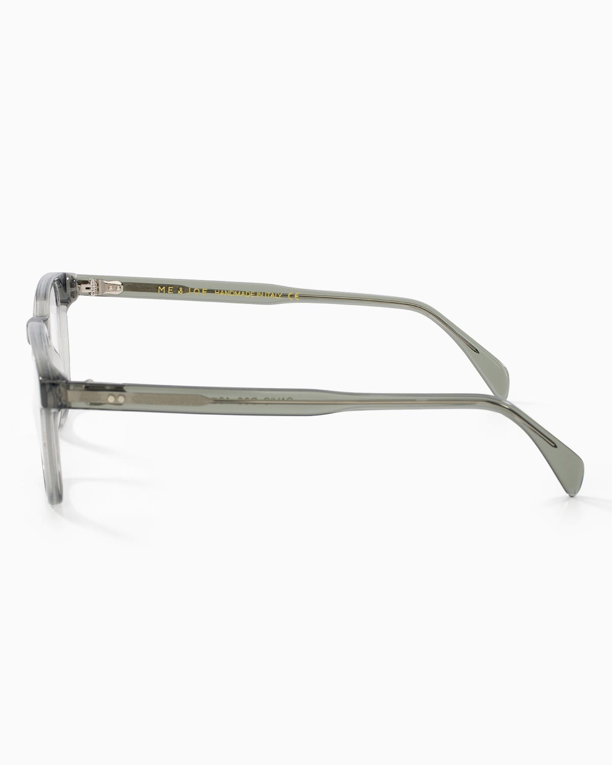 ME & JOE Savio pistachio green optical glasses -side view